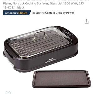 NEW Indoor Power Smokeless Grill.